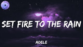 Set Fire To The Rain - Adele (Lyrics) || Shawn Mendes, Camila Cabello, Shawn Mendes, Loving Caliber