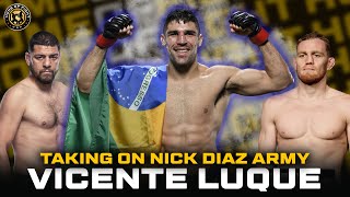 VICENTE LUQUE - Eager to defeat another legend in Nick Diaz 'not going to be a good night for them'