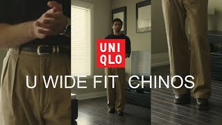 UNIQLO U WIDE FIT CHINO PANTS | QUICKVIEW + LOOKS