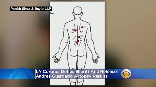 LA Coroner Defies Sheriff, Releases Andres Guardado Autopsy Results