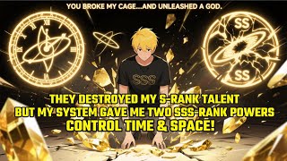 They Destroyed My S-Rank Talent, But My System Gave Me Two SSS-Rank Powers: Control TIME & SPACE!