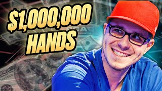 Top 5: $1,000,000 Poker Hands  ♠️ PokerStars