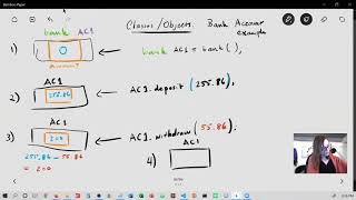 Classes & Objects: Tracing values in an object via function calls