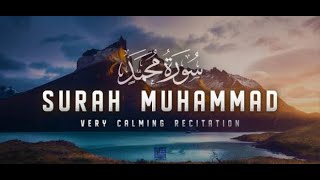 Surah Muhammad (سورة محمد) - Calm your heart with beautiful recitation | @ZikrullahTV