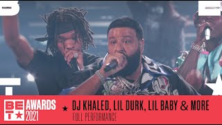 DJ Khaled, Meg Thee Stallion, Da Baby, Lil Baby & Lil Durk Perform Medley Of Hits | BET Awards