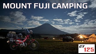 Mount Fuji Camping with Honda CT 125 (Part2)