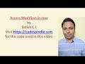 Access Modifiers in Java (public, private, default, protected)