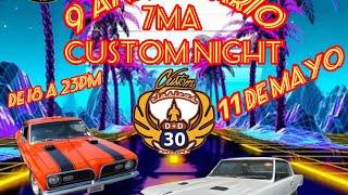 7MA CUSTOM NIGHT Y 9 ANIVERSARIO DEL CLUB CUSTOM CLÁSICOS D+D 30