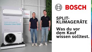 Alle Infos zu den Split-Klimageräten von Bosch