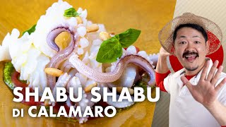 Shabu Shabu di calamaro *HIRO SAMPEI*