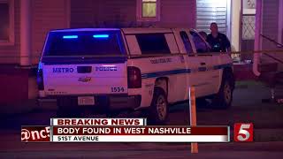 Death Investigation Underway In West Nashville