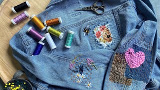 Visible Mending: Patching and Embroidery