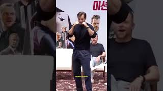Henry Cavill's Arm Reload Style