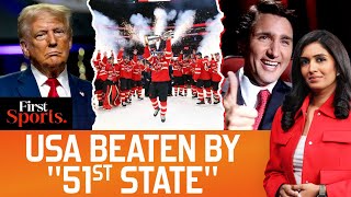 Governor Trudeau Mocks Trump After Canada's Win Over US | First Sports With Rupha Ramani | N18G