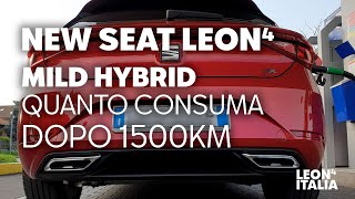 Seat Leon 2020 2021 eTSI Mild Hybrid - Quanto consuma dopo 1500km