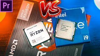 Video editing WITHOUT dGPU, is it POSSIBLE? 🔵⚡🔴 i9 11900k vs Ryzen 7 5700g