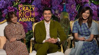 Crazy Rich Asians: Henry Golding, Constance Wu and Gemma Chan (Full Interview)
