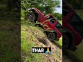 Thar vs fortuner off roading status 😈#trending #ytshorts