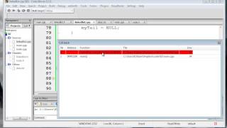 debugging code::block
