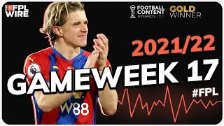 FPL Gameweek 17  | The FPL Wire | Fantasy Premier League Tips 2021/22