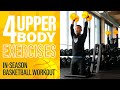 How to Train Your Upper Body for Basketball Season