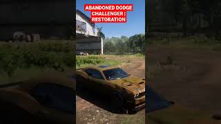 rebuilding dodge Challenger SRT | Forza horizon 5 #shorts