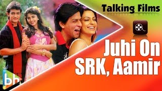 Juhi Chawla Gives A Unique Answer When Asked About Shah Rukh & Aamir Khan