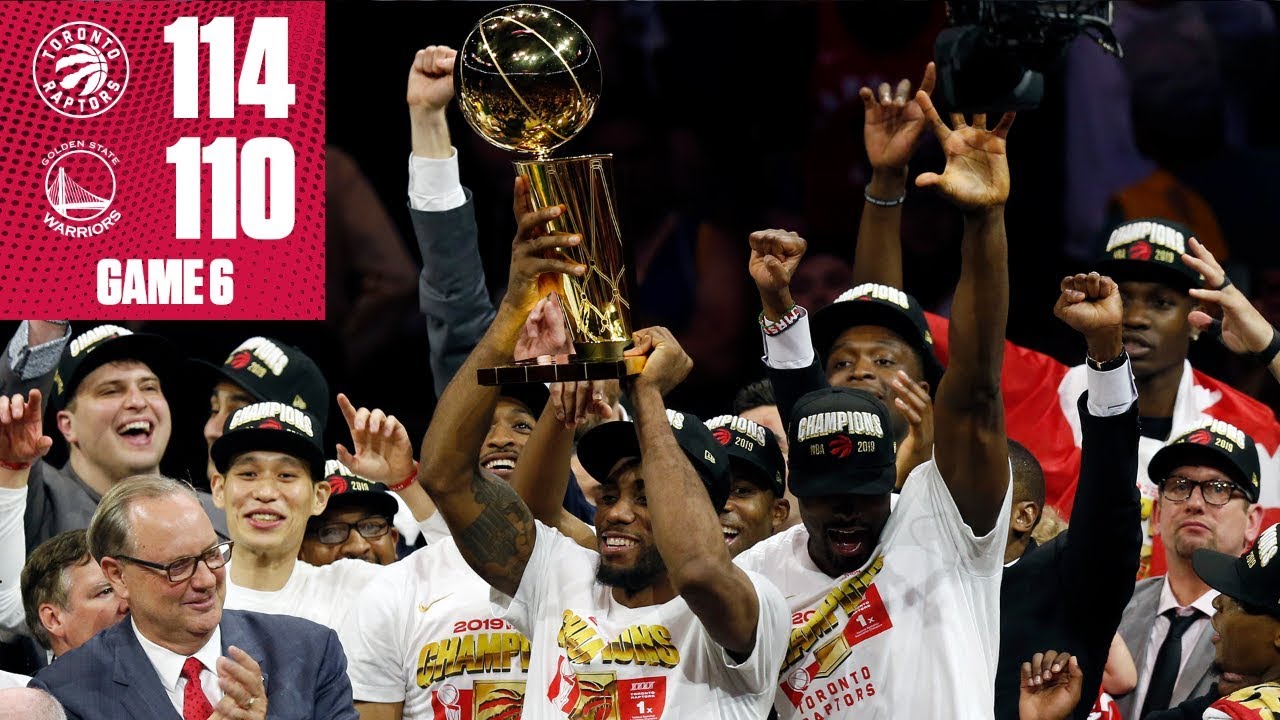 Raptors Beat Warriors To Win 1st NBA Title In Team History | 2019 NBA ...