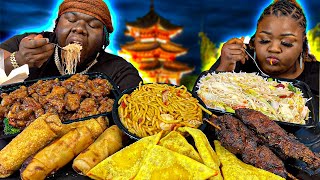 HUGE CHINESE FEAST!!! | HASHTAG THE CANNONS | MUKBANG EATING SHOW