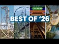 Top 25 New for 2026 Roller Coasters Around the World
