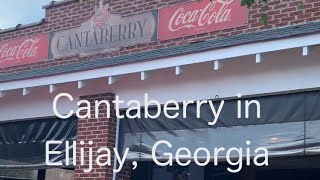 Cantaberry(a great restaurant) in Ellijay, Georgia