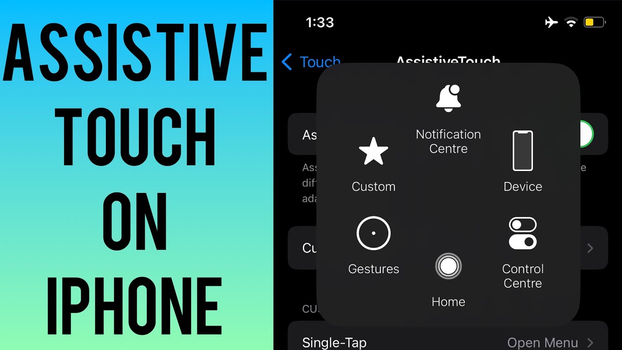 How To Enable Assistive Touch On Iphone | Assistive Touch Feature On ...