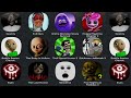 Granny,Evil Nun,Grimace Monster,Poppy Mobile 2,Baldis Basics,The Baby In Yellow,Troll Quest Horror 3