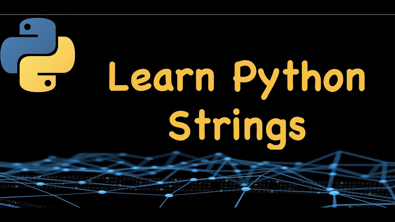Strings In Python Python Tutorial For Beginners Learn Python Python Strings In Python Python Tutorial For Beginners Learn Python Python