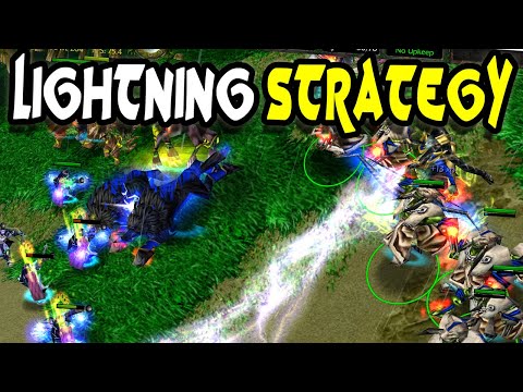 Warcraft 3 Strategy Mass Lightning Strategy