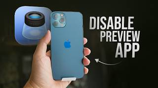 How to Disable Preview App on iPhone (tutorial)