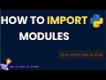 Python for Beginners: Importing Modules in Python(Introduction to Modules)