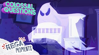Why Do Ghosts Say BOO?! 👻 | Colossal Questions 🧠 | Mega Moments