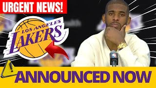 GREAT NEWS! Lakers Chris Paul Signing UPDATE! Los Angeles Lakers News#playoffs