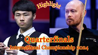 Xu Si vs Gary Wilson Q/F Highlight International Championship 2024