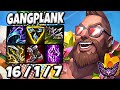 Gangplank vs Yone [ TOP ] Lol Korea Master Patch 14.16 ✅