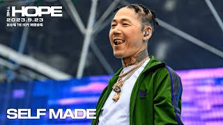 SELF MADE - SELF MADE CYPHER (Live at THE HOPE 2023) / ABEMAでフルライブ配信中！