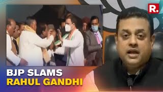 Uttarakhand polls: BJP Targets Rahul Gandhi, Tweets Video Of Him Refusing To Wear Rudraksha