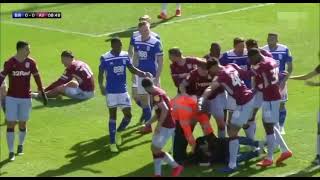 GREALISH SCORES AFTER BEING PUNCHED