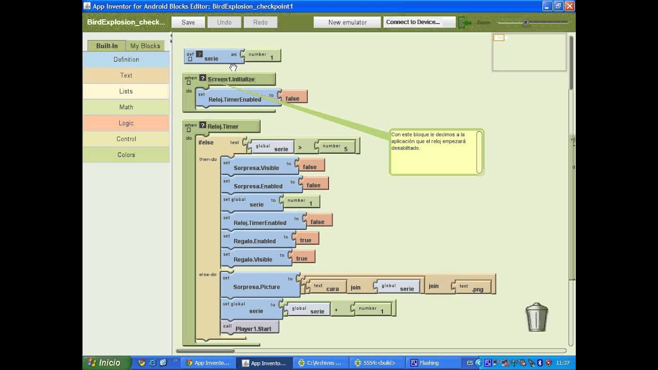 App Inventor 2 Tutorial Videotutorial App Inventor Como Hacer Una