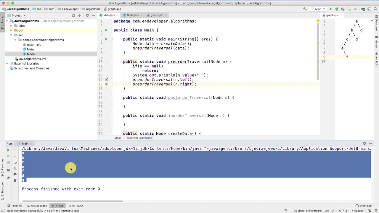 Java Algorithms Tree Traversal Youtube