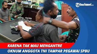 Oknum Anggota TNI Tampar Pegawai SPBU karena Tak Mau Mengantre, Dandim Sebut Kesalahpahaman