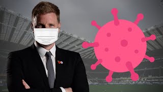 Eddie Howe tests positive for Covid on the eve of his first game in charge!