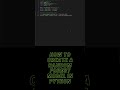 how to create a random forest model in python