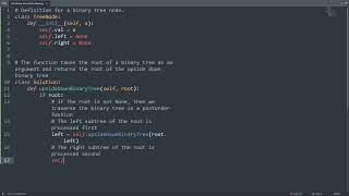Leetcode 156. Binary Tree Upside Down in Python | Python Leetcode | Python Coding Tutorial | ASMR